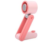 Zunate Ventilateur Portatif Pliable avec écran LED, USB | 199 réglages de vitesse, brise glacée, base de bureau, utilisation portable en voyage, longue durée de vie de la batterie.