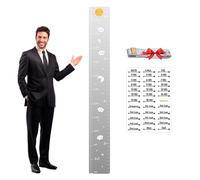 Zunetsutock Tableau de Croissance Pour - Miroir Mural Élégant Avec Échelle
