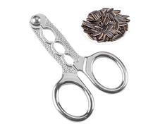 Zunishaone Craquelin aux Noix de pin | Casse-Noix Multifonctionnel en de Zinc | Artefact de Cuisine pour Ouvrir Les Coques dures, idéal pour Les Noisettes, Noix de pécan, châtaignes et Fruits secs