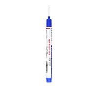 Zunishaone Marqueur de trou profond à tête longue | Stylo de construction multi-usages - Stylo à encre colorée pour décoration de meubles, traitement des métaux, industrie du verre