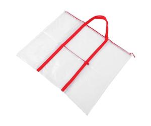 ZUNOXAZ Sac de Rangement pour Affiche et Portfolio Portable avec Poignées Résistant à Usure Compartiments Multiples pour Outils de Dessin Organisateur Pratique pour Œuvres Art et Tableaux
