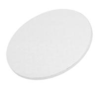 ZUNOXAZ Support Gateau Rond en Papier Léger Aluminium et Carton Ondulé Assiette à Gâteau Pratique pour Transfert Délicat Restaurant ou Événement