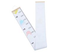 ZUNOXAZ Toise Murale Garçon Fille avec Motifs Cartoon Règle de Croissance Décoration Murale Pépinière pour Chambre Garçon Fille Facile à Suspendre et Mesurer