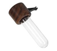 ZUNOXAZ Vase de Propagation pour Voiture 20ml en Bois et Verre, Décoration Intérieure Élégante avec Clip pour Bouche D'aération, Présent Raffiné pour Femmes