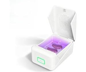 ZURSANA Séchoir Déshumidificateur pour Aides Auditives - Dual Mode, Port USB-C, Compact (Blanc + Clip Noir)