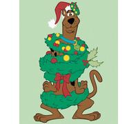 Zuty - Peinture par numéros - SCOOBY COMME ARBRE DE NOËL (SCOOBY DOO), 40 x 50 cm, toile tendue sur châssis