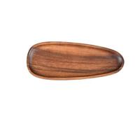 ZUXWUX Porte-clés en bois de noyer | Bords d'angle arrondis, surface polie lisse, utilisation dans l'entrée/commode/vanité.
