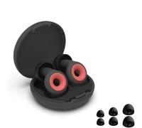 ZVD Bouchon d'oreille anti-bruit en silicone souple et confortable Réduction du bruit pour une utilisation nocturne réparatrice (C)