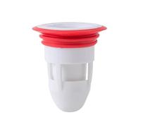 ZVfsdgSDFG Bouchon de Douche, Joint d'étanchéité en Silicone WC/Salle de Bain, Siphon Sol int(01 White)