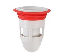 ZVfsdgSDFG Bouchon de Douche, Siphon de Sol Toilettes/Salle Bain, égout int., Silicone, Eau(White,1pcs)