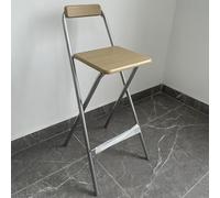 ZVfsdgSDFG marchepied Pliant, Tabouret Pliant avec Repose-Pieds, sans Montage, Facile à Transporter(Style a,60cm)