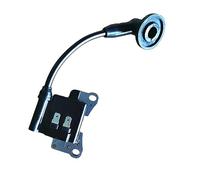 ZVPQU Bobine d'allumage Bobine d'allumage électronique TLE26, Compatible avec KASEI 1E34F-2E 1E34F-2E.3 CG260 BC260 TLE26, débroussailleuse, Stator magnétique