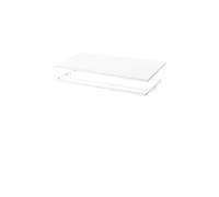 Zweed Patère Molto 560 blanc. étagère blanche incluse