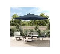 Vidaxl schwimmend Parasol 3.5 m blau