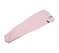 ZWEquipint Enveloppe polaire corail pour cheveux longs et épais, bonnet en microfibre rapide avec chiffon de séchage sûr, doux et absorbant pour adultes, pour fleurs de cerisier rose, 35 x 75 cm (rose