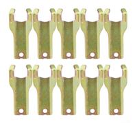 ZWEquipint Lot de 6 ou 10 clés en métal pour pièges à appâts, sécurisées pour une utilisation en intérieur et en extérieur (10 pièces)