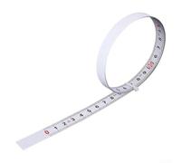 ZWEquipint Ruban auto-mesureur en acier au carbone avec échelle inversée, dos pour établi, mur de table, marquages MM haute visibilité (D)