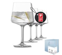 Zwiesel Glas Echo Gin Tonic Lot de 4 verres à long drink bulbes pour gin tonic, passent au lave-vaisselle, verres en cristal Tritan, fabriqués en Allemagne (n° 123385)