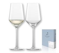 Zwiesel Glas Riesling Pure Lot de 2 verres à vin blanc gracieux pour vin blanc, verres en cristal Tritan® lavables au lave-vaisselle, fabriqués en Allemagne (n° d'article 122349)