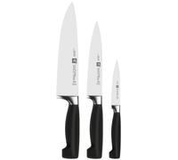 Zwilling 35048-000-0 Messer-Set, 3-tlg., Spick-/Garnier-, Fleisch-, Kochmesser (35048-000-0)
