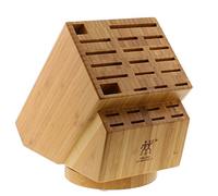 ZWILLING 35101-840 Bloc à couteaux pivotant, bois, bambou