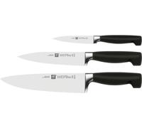 Zwilling 35290-003 Set de couteaux Quatre étoiles, 3 pièces, trempé à froid, inoxydable