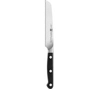 Zwilling 38400-131-0 Couteau Universel Pro 13cm Argent, Lame en Acier Inoxydable 18/10, Manche à Rivets en synthétique Noir, 13 x 5 x 5 cm