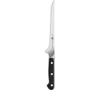 Zwilling 38403-181-0 Couteau à Filet Pro 18cm, Lame en Acier Inoxydable 18/10, Manche à Rivets en synthétique, Argent/Noir, 18 x 5 x 5 cm