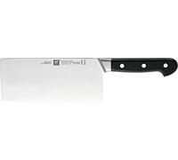 Zwilling 38419-181-0 Pro Couperet Chinois Acier Inoxydable Noir 18 cm