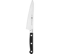 Zwilling Couteau de chef compact dentelé Pro 14 cm 38425-141-0 Noir acier inoxydable