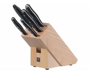 zwilling Bloc à couteaux en bois 6 pièces TWIN Pollux