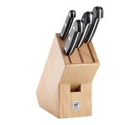ZWILLING® Bloc à Couteaux Gourmet Naturel 5 pièces.