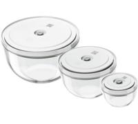 Zwilling - Boîte Hermétique 3 Bols En Verre Avec Couvercle S-M-L