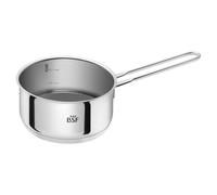 Zwilling BSF Casserole en acier inoxydable argenté avec graduation intérieure (0,5 l/1 l) Compatible avec plaques à induction 16 cm 1,5 l Passe au lave-vaisselle