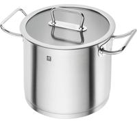 Zwilling Casserole haute Pro 24 cm 8,1 L acier inoxydable 18/10 couvercle en verre