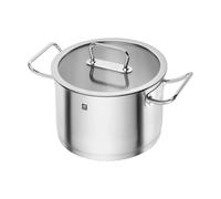 Zwilling Casserole haute Zwilling Pro avec couvercle en verre en acier inoxydable 6.2 L
