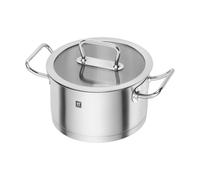 Zwilling Casserole Zwilling Pro avec couvercle en verre en acier inoxydable 3.1 L