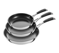 ZWILLING Core 3-pcs, Set de poêles, Noir argenté