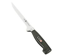 Zwilling Couteau de filetage Zwilling Four Star 18 cm Noir-acier inoxydable