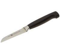 Zwilling Couteau à légumes Four Star – Lame 8 cm, acier inoxydable – Noir