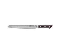 Zwilling Couteau à pain Zwilling Tanrei 23 cm Damassé noir