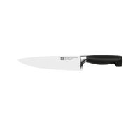 Zwilling Couteau de chef Zwilling Four Star 20 cm Noir-acier inoxydable