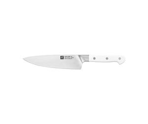 Zwilling Couteau de chef Zwilling Pro Le Blanc 18 cm Blanc-acier inoxydable