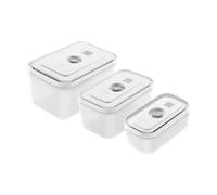 Zwilling – Set de boîtes sous-vide Fresh & Save – Plastique semi-transparent gris, S/M/L, 3 pièces