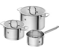 ZWILLING Ensemble de casseroles, 3 pièces | rond | acier inoxydable