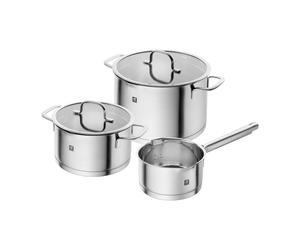 Zwilling Ensemble de cocottes Zwilling TrueFlow 3 Pièces Argenté