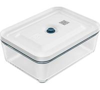 ZWILLING FRESH & SAVE Boîte sous Vide pour Réfrigérateur, Verre, Bleu | Compatible congélateur et lave-vaisselle, pour conserver les aliments sous vide