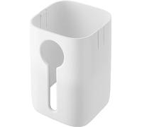 ZWILLING FRESH & SAVE CUBE Étui pour boîte de conservation taille 2S, protection maximale des aliments sensibles à la lumière, indicateur de niveau, plastique sans BPA, couleur blanc