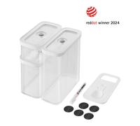 Zwilling Boîtes hermétiques FRESH & SAVE CUBE - Sous-vide - Set 6 (M, M2, M3) Insert et étiquettes