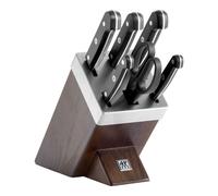 ZWILLING Gourmet 7-pcs, Bloc de couteaux, Brun